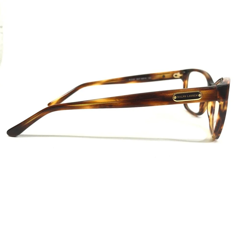 Ralph Lauren Eyeglasses Frames RL6129 5007 Brown Horn Cat Eye Square 52-16-140